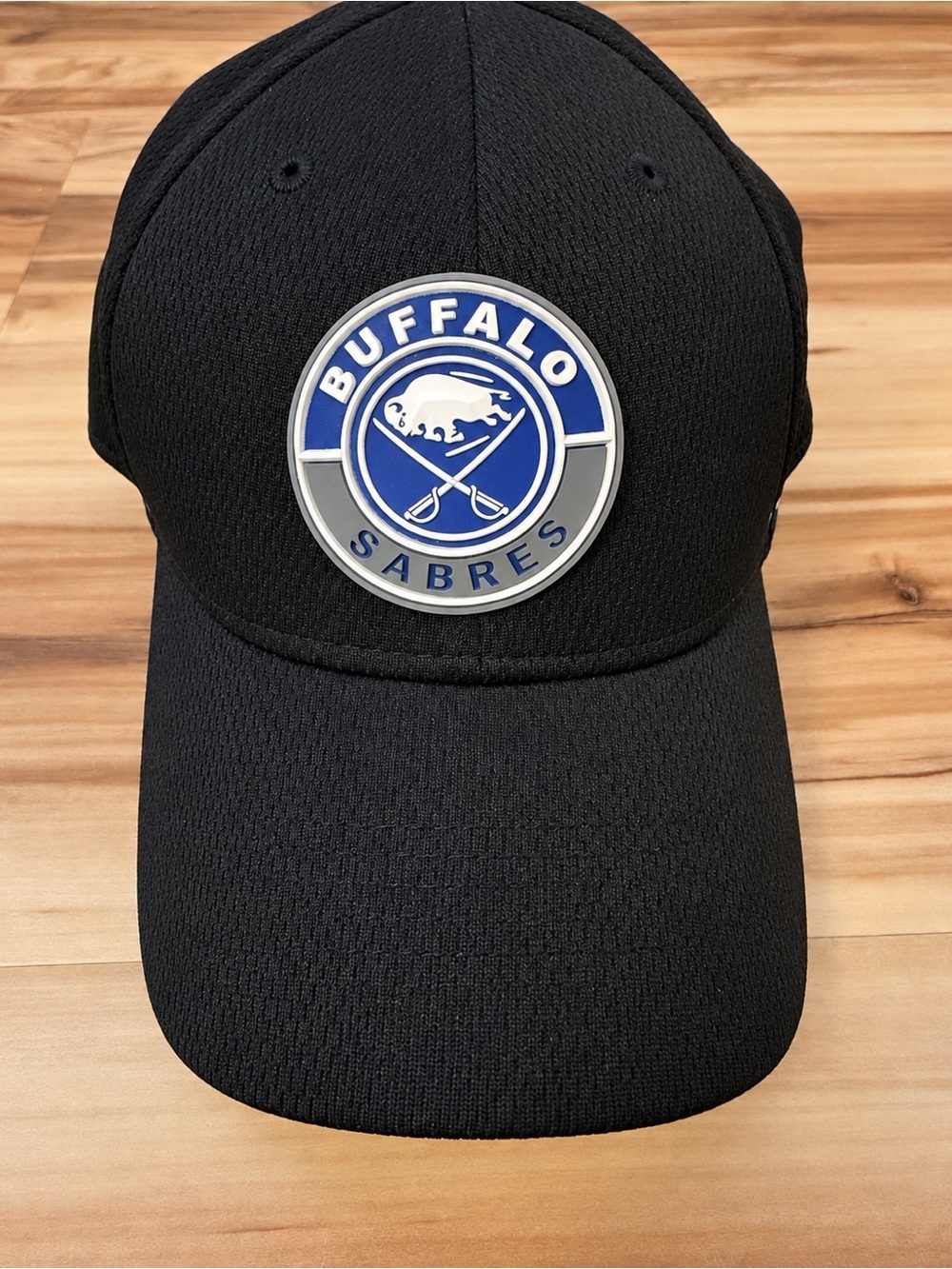 Buffalo Sabres New Era Black Fitted Hat Small/Medium